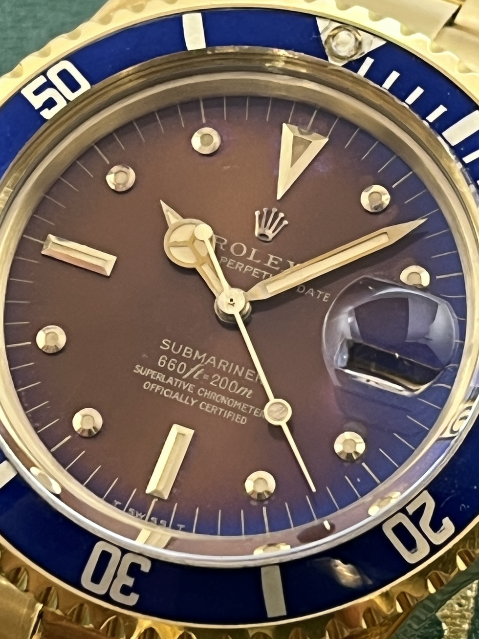 circa1973 Ref.1680/8 K18YG Tropical Brown Change Nipple(FUJITSUBO