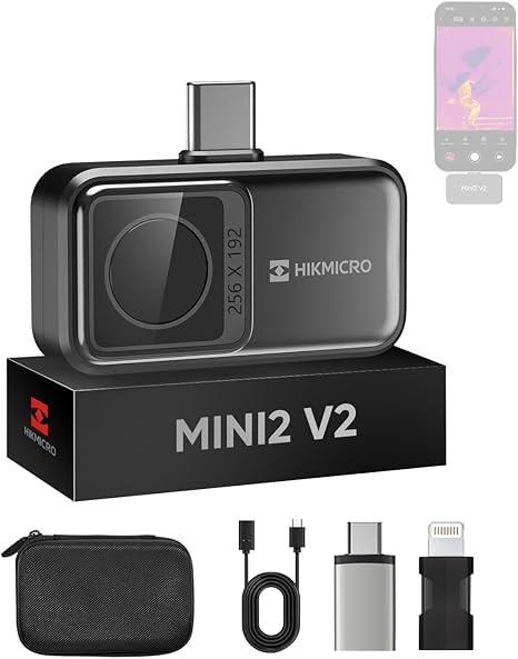 HIKMICRO Mini2 スマートフォン用サーマルカメラ 256 x 192画素 超小型