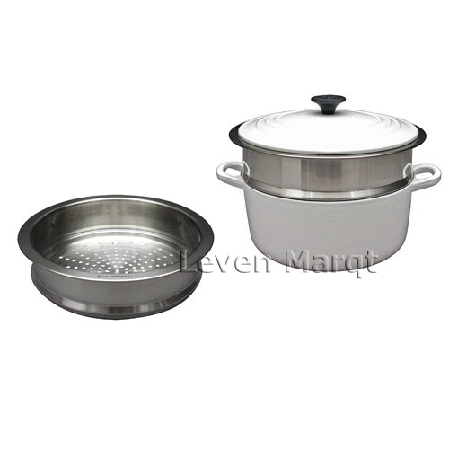 楽天市場】ル・クルーゼ LE CREUSET スチーマー 24cm専用【蒸し料理
