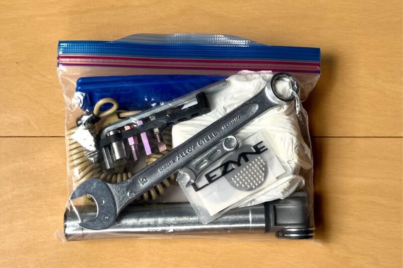 ピスト（シングルスピード）におすすめの軽量な携帯工具セットを紹介