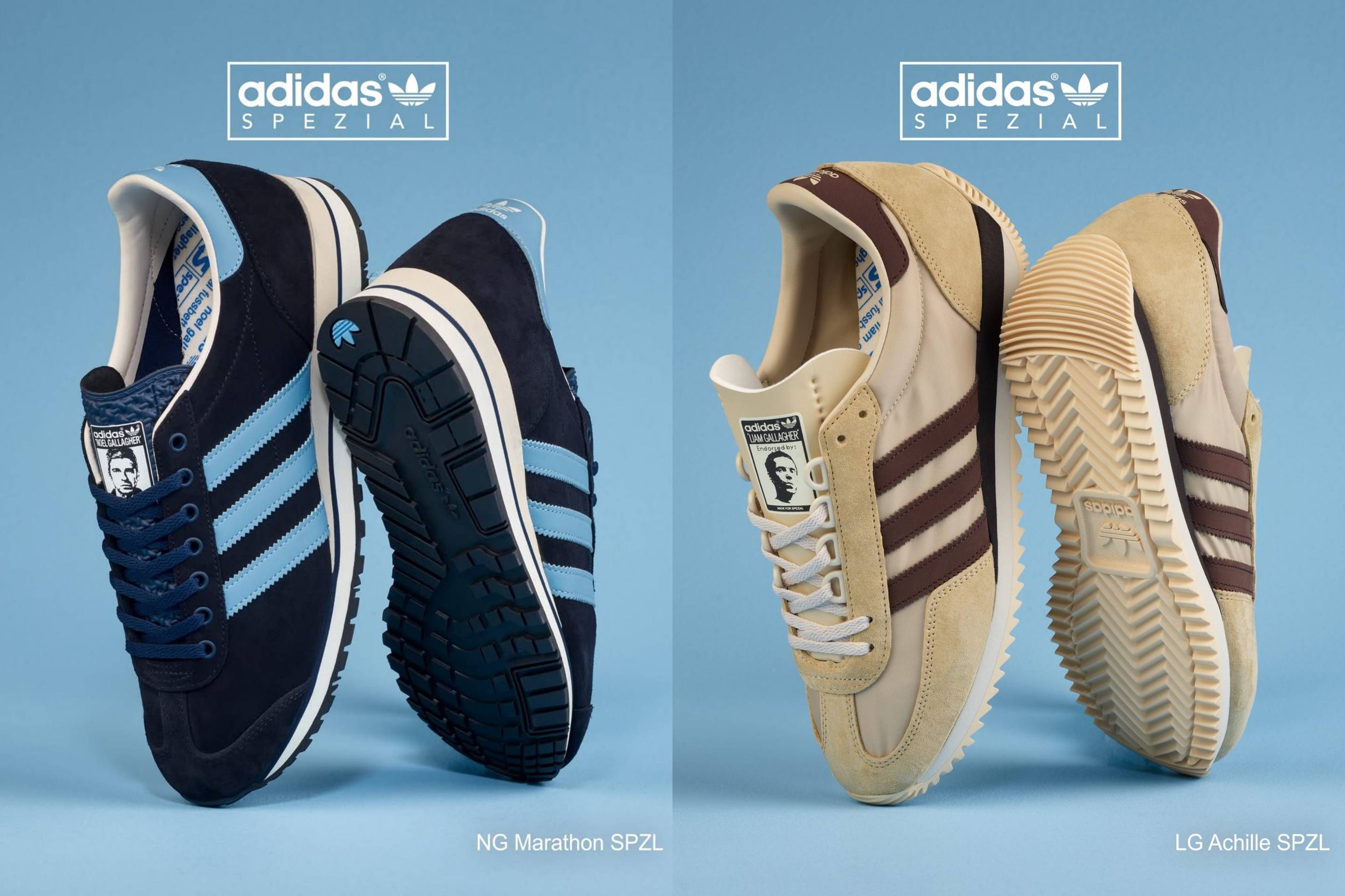 9/24発売｜Oasis × adidas Originals Achille Spezial / Marathon