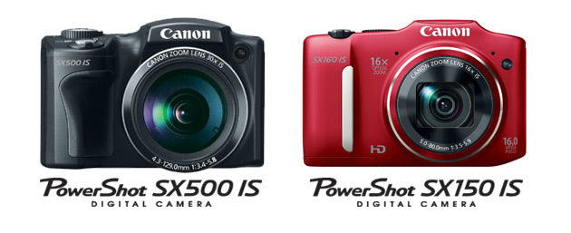 Canon Announces PowerShot SX500 IS and PowerShot SX160 IS