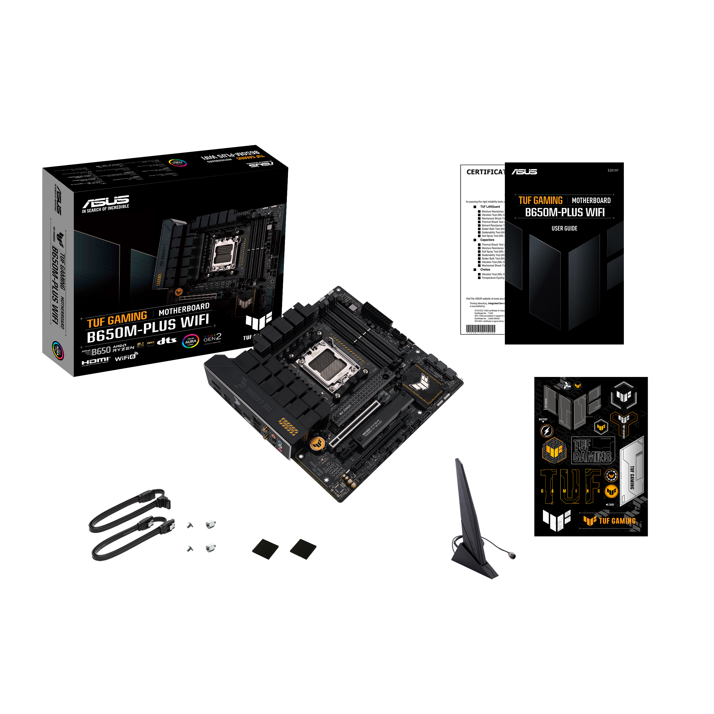 TUF GAMING B650M-PLUS WIFI｜マザーボード｜ASUS 日本