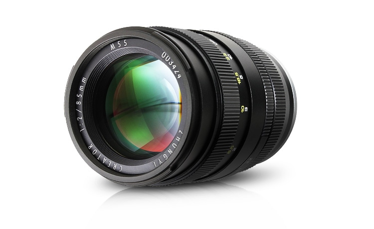 中一光学 CREATOR 85mm F2.0 単焦点レンズ ブラック | 焦点工房