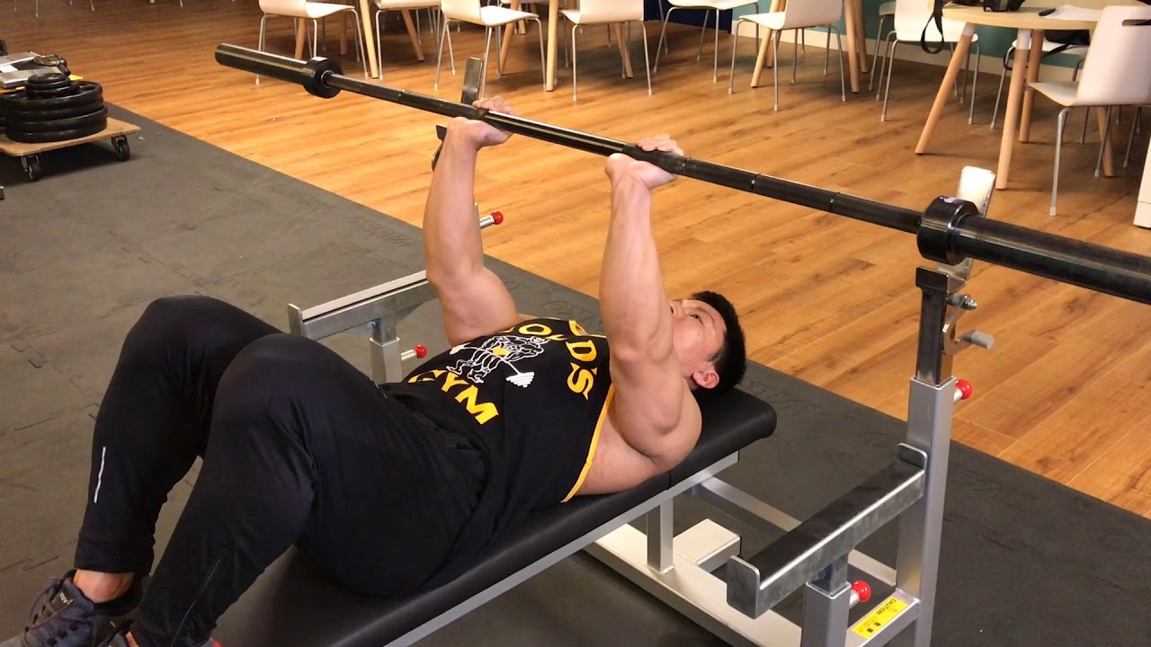 Commentary by Masa Suzuki: Close-Grip Bench Press Grip - YouTube