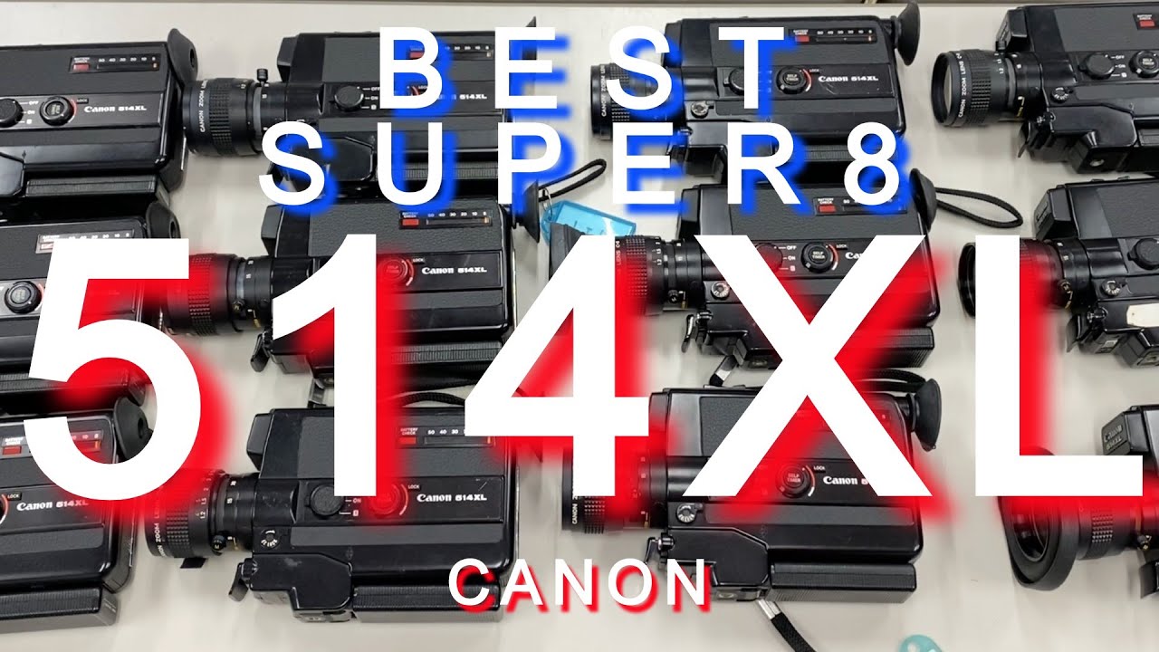 Super8】CANON 514XL ハンディで有能、良いカメラ① - YouTube