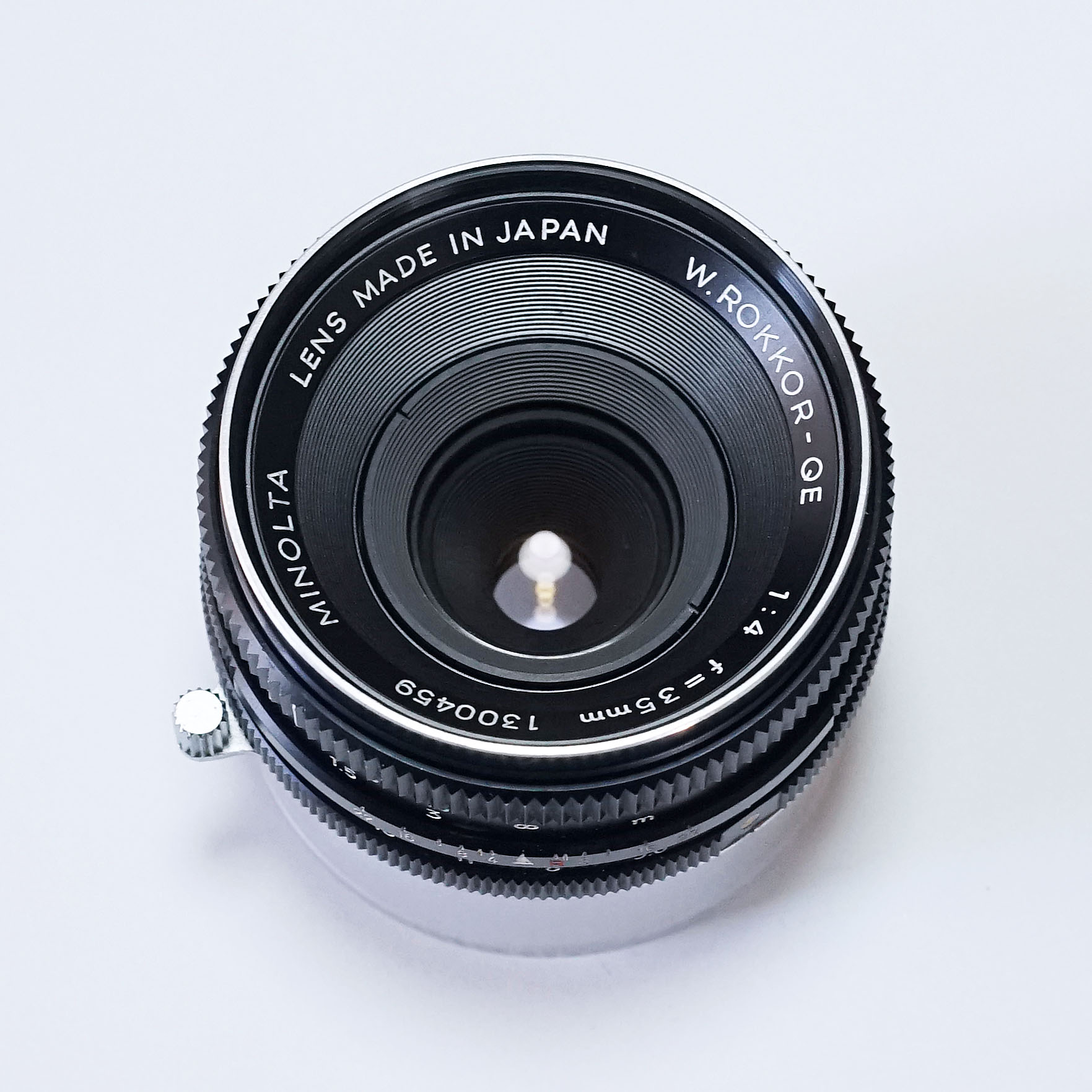 MINOLTA W.ROKKOR-QE 35mm F4 ¥9,800（中古 SRマウント オールドレンズ