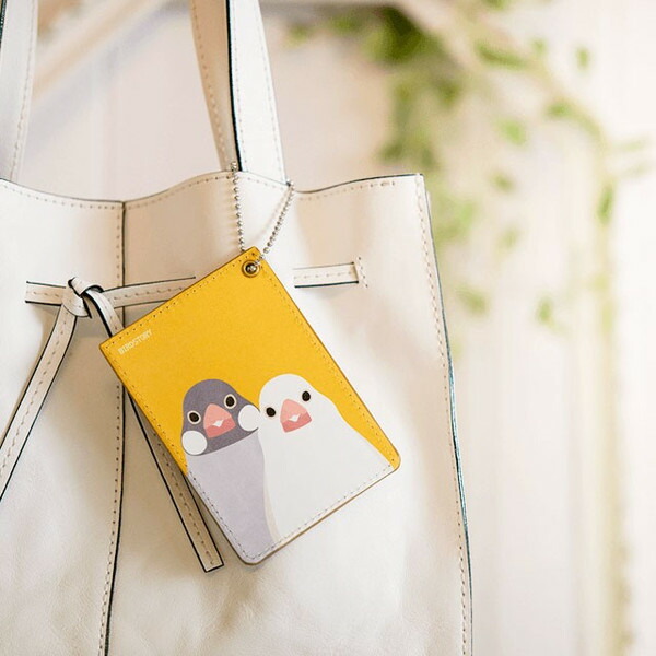 楽天市場】パスケース 文鳥 ◇ゆうパケット対応◇ ことり 小鳥 雑貨