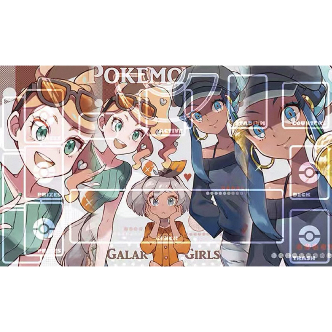 ポケモン - ポケモンカードゲーム ラバープレイマット ソニア ルリナ