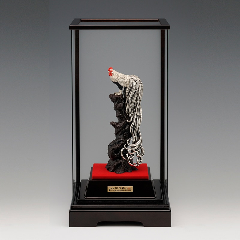 光則 銀製 尾長鶏 | 銀製品,光則 | 森銀器製作所公式オンラインショップ