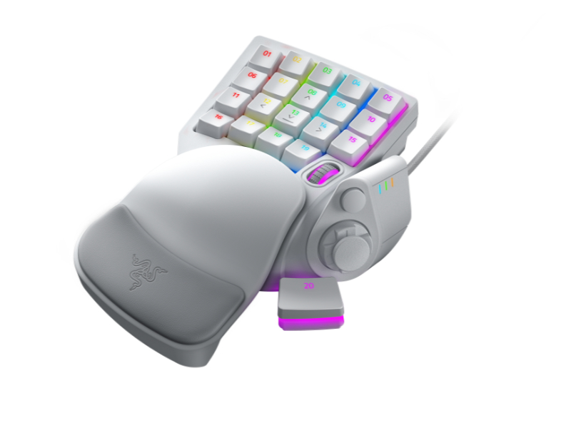 Razer Razer Tartarus Pro - Mercury White Tartarus - 製品詳細
