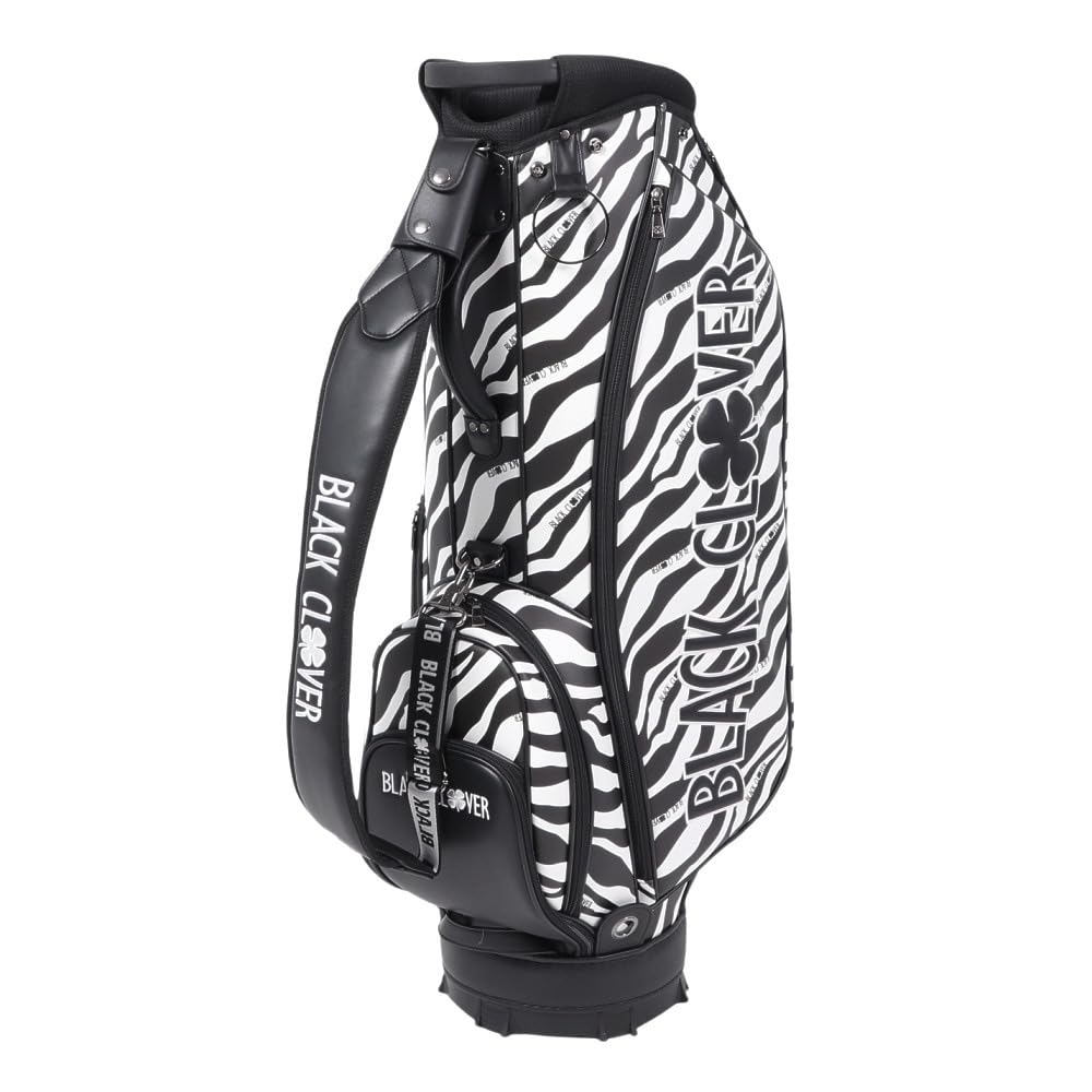 Amazon | ブラッククローバー ゼブラ キャディバッグ ホワイト