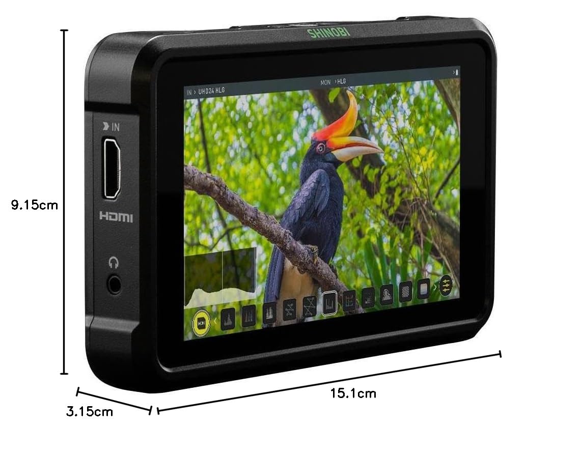 Amazon | Atomos Shinobi 5インチ HDMI 4Kモニター | Atomos