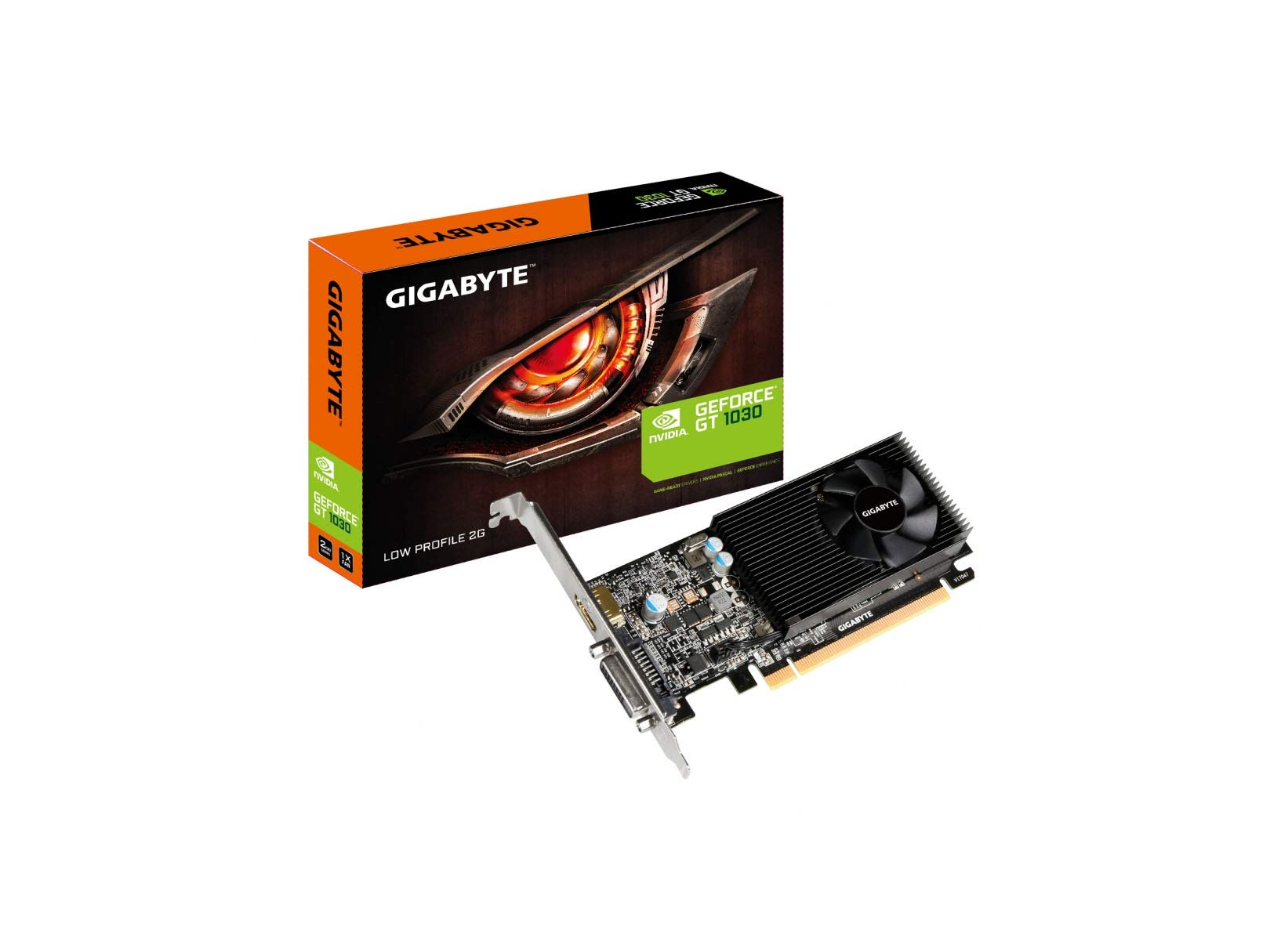 Amazon | Gigabyte GeForce GT 1030 GV-N1030D5-2GLロープロファイル2G