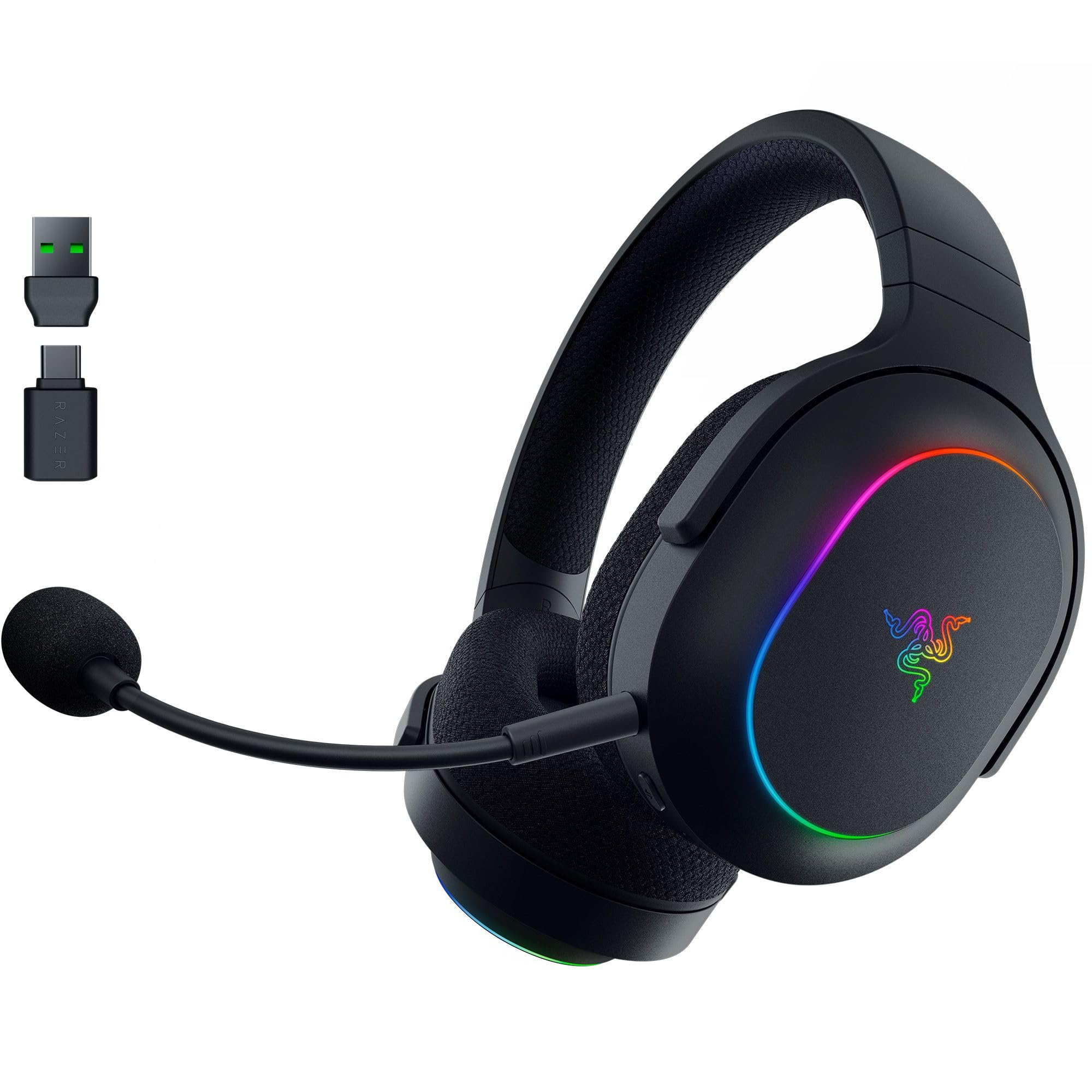 Amazon.co.jp: Razer レイザー Barracuda X Chroma 黒 ワイヤレス