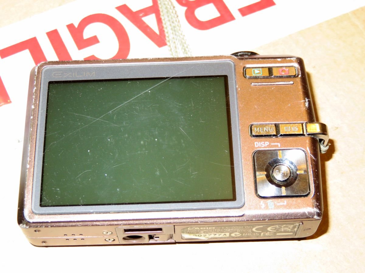 Amazon | CASIO デジタルカメラ EXILIM ZOOM EX-Z600 ブラウン