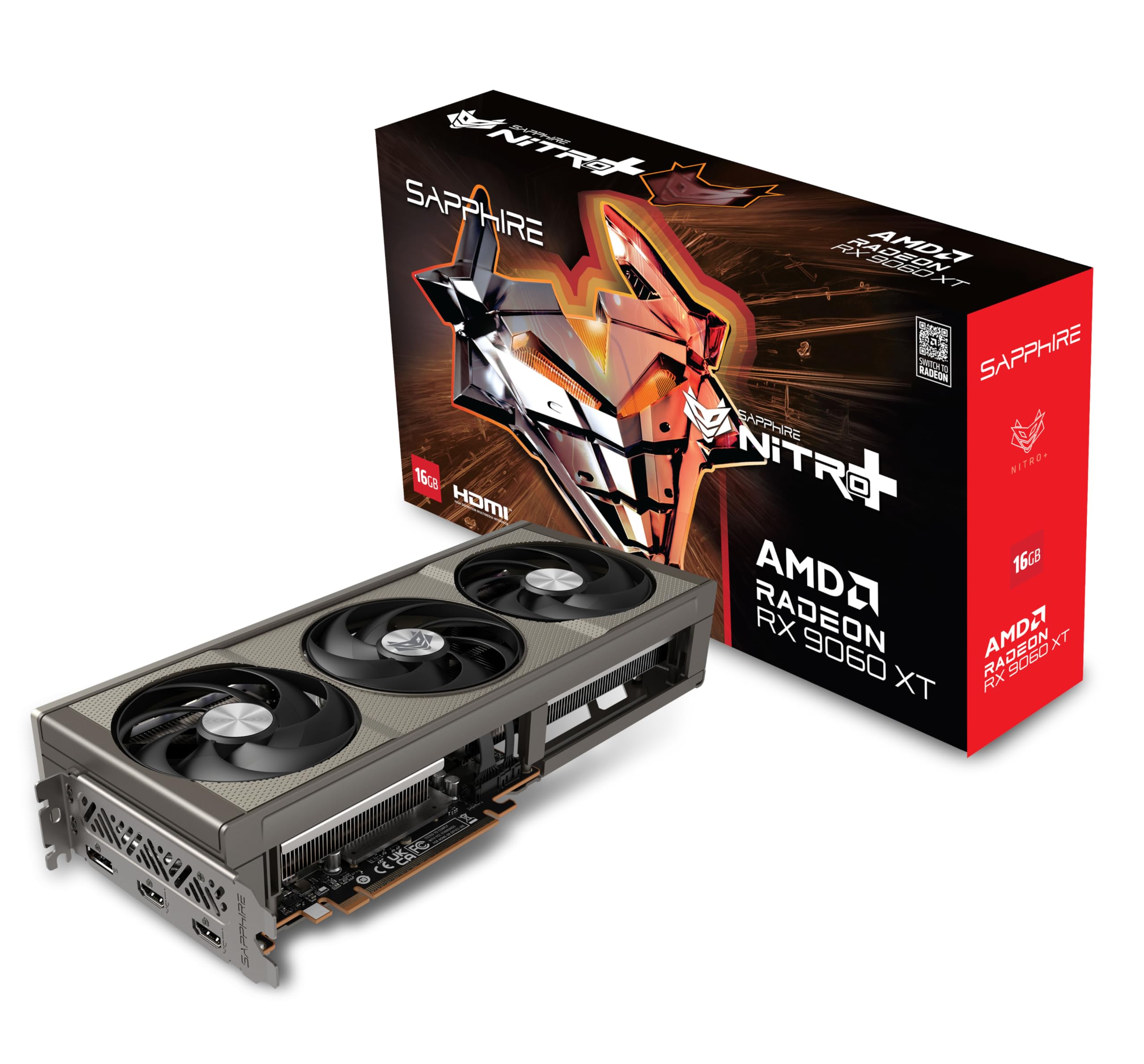 Amazon | Sapphire Nitro+ AMD Radeon RX 9060 XT 16GB GDDR6 Gaming