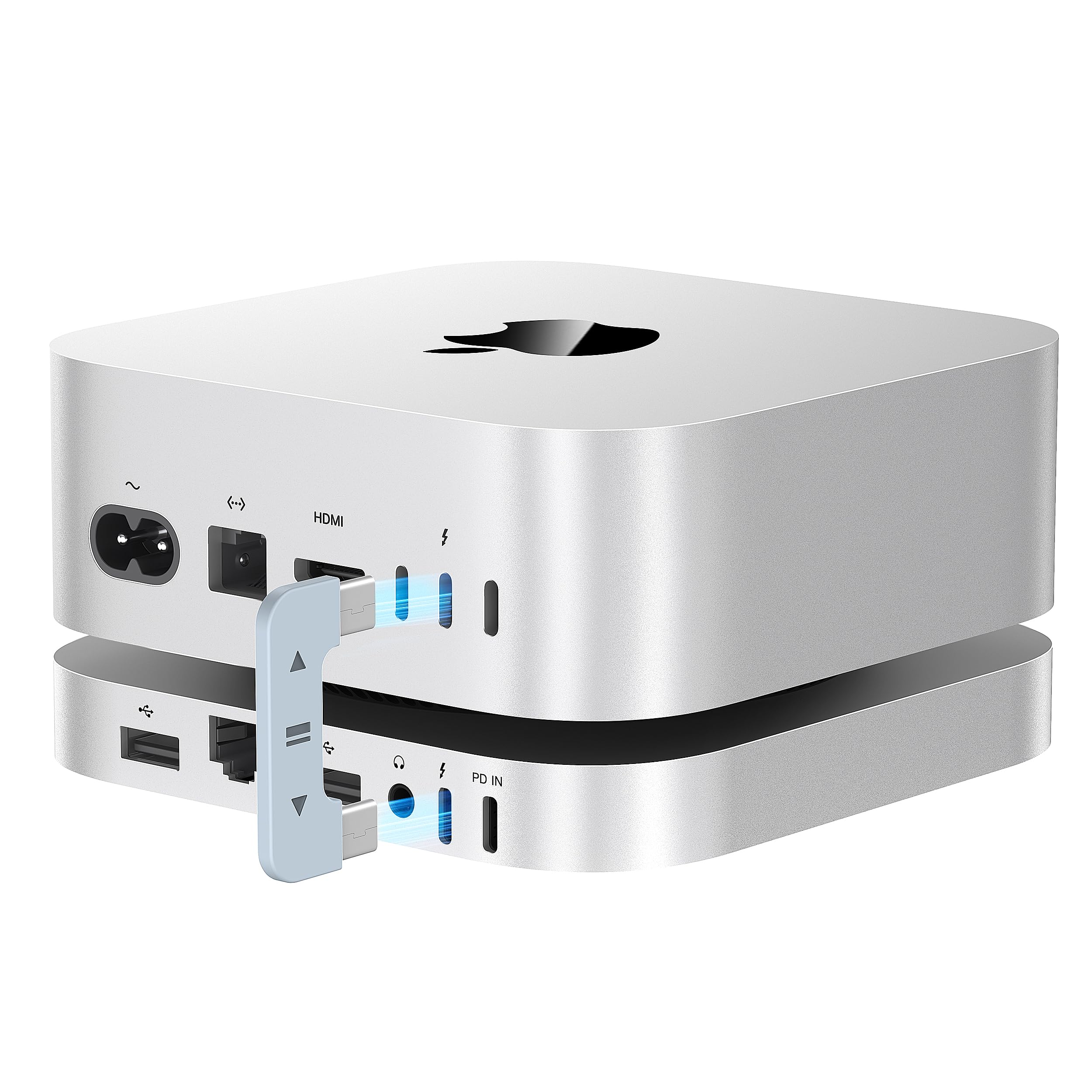 Amazon.co.jp: Mate Mini-A Mac mini M4ドック用、80Gbpsアルミニウム