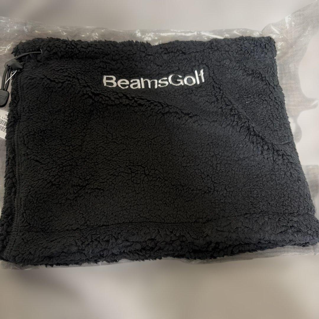 【未使用】BEAMS GOLF NEW ERA ネックウォーマー　フリース BEAMS GOLF｜<WOMEN>フリース裏付き フェイクファー ネックウォーマー