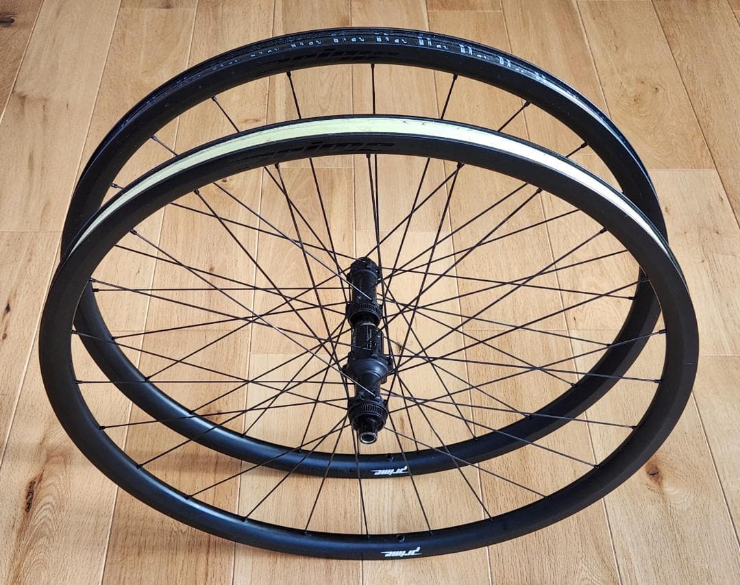 PRIME プライム BLACK EDITION 28 シマノ11S 前後セット - メルカリ