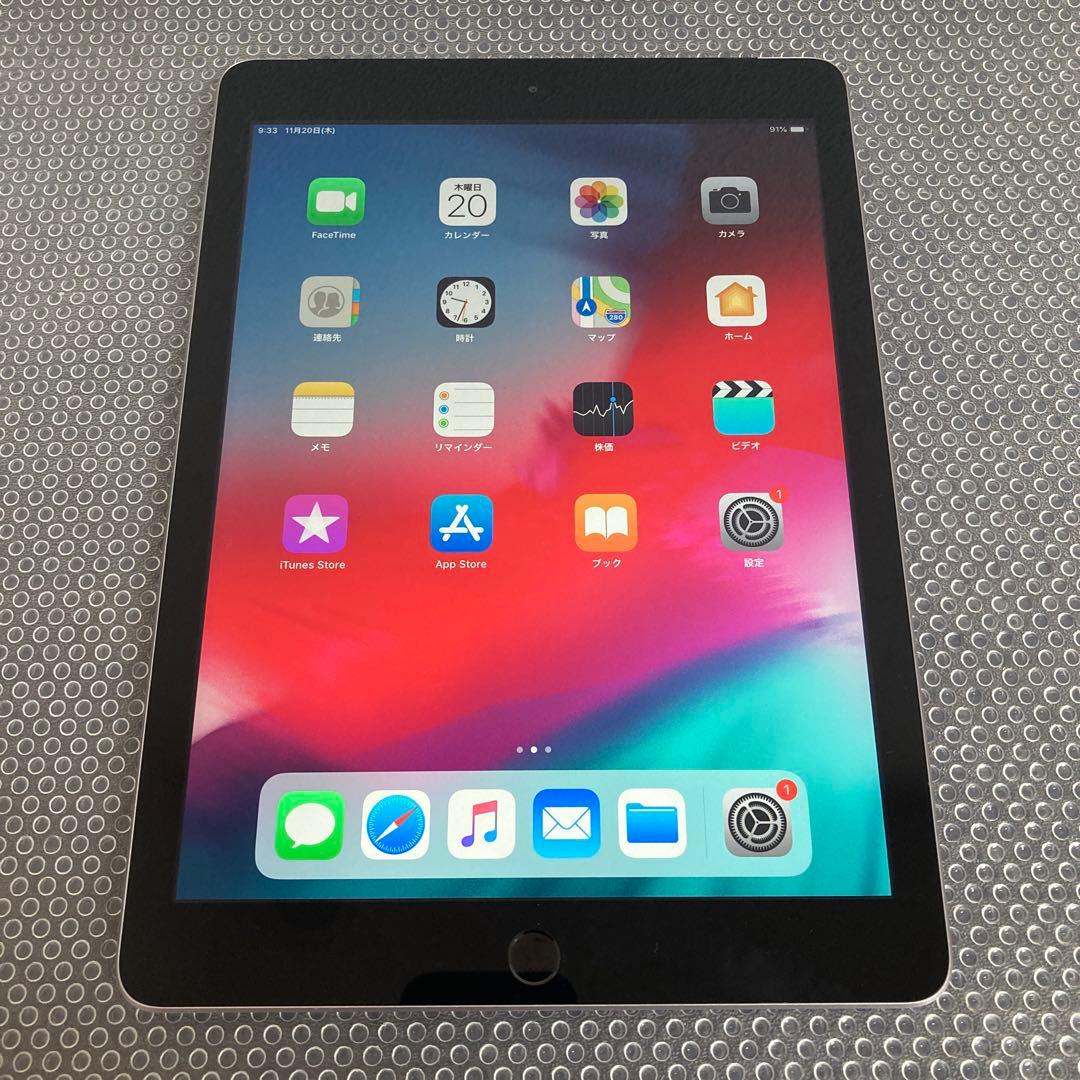 3166【早い者勝ち】電池最良好☆iPad5 第5世代 32GB SIMフリー☆ Apple iPad 第5世代 Wi-Fi+Cellular 32GB 2017年春モデル SIMフリー