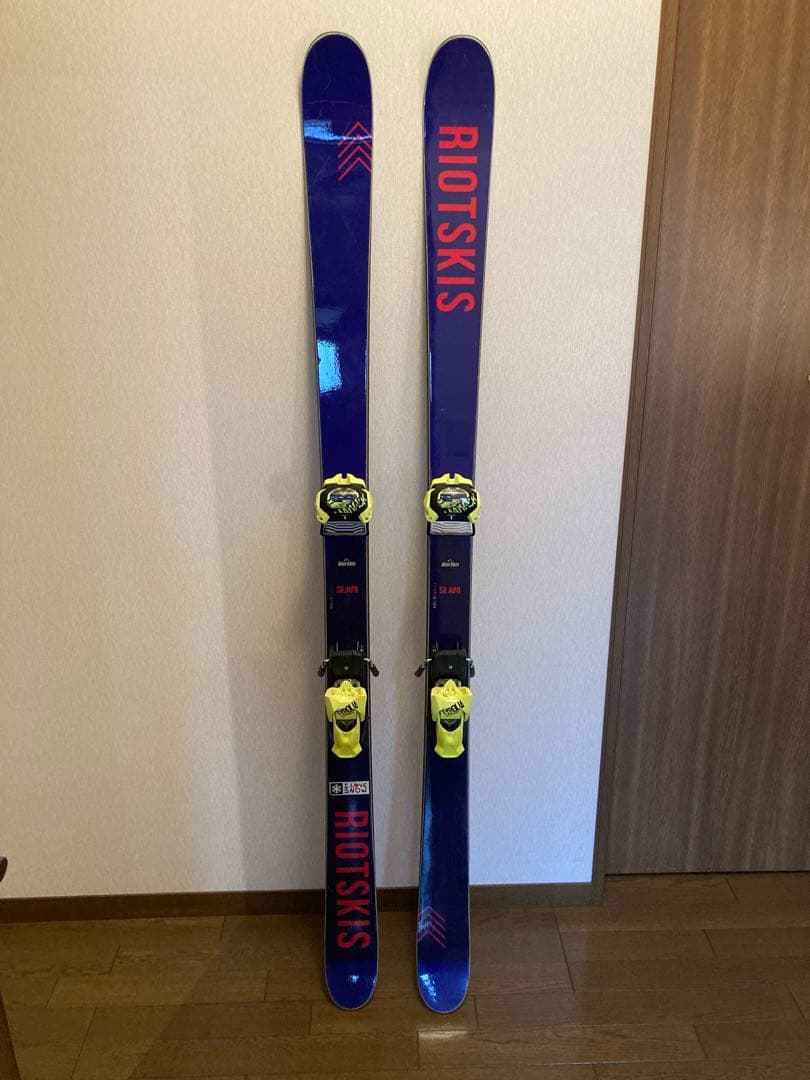 170cm/80mmRIOT SKIS SLAM＋AAATTACK2 13 GW 170cm/80mmRIOT SKIS SLAM＋AAATTACK2 13 GW