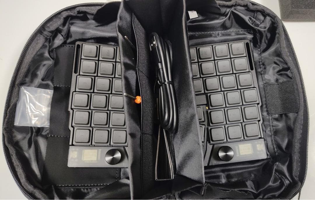 ケース付】Cornix LP 分割 無線キーボード｜VIAL対応｜技適｜即発送