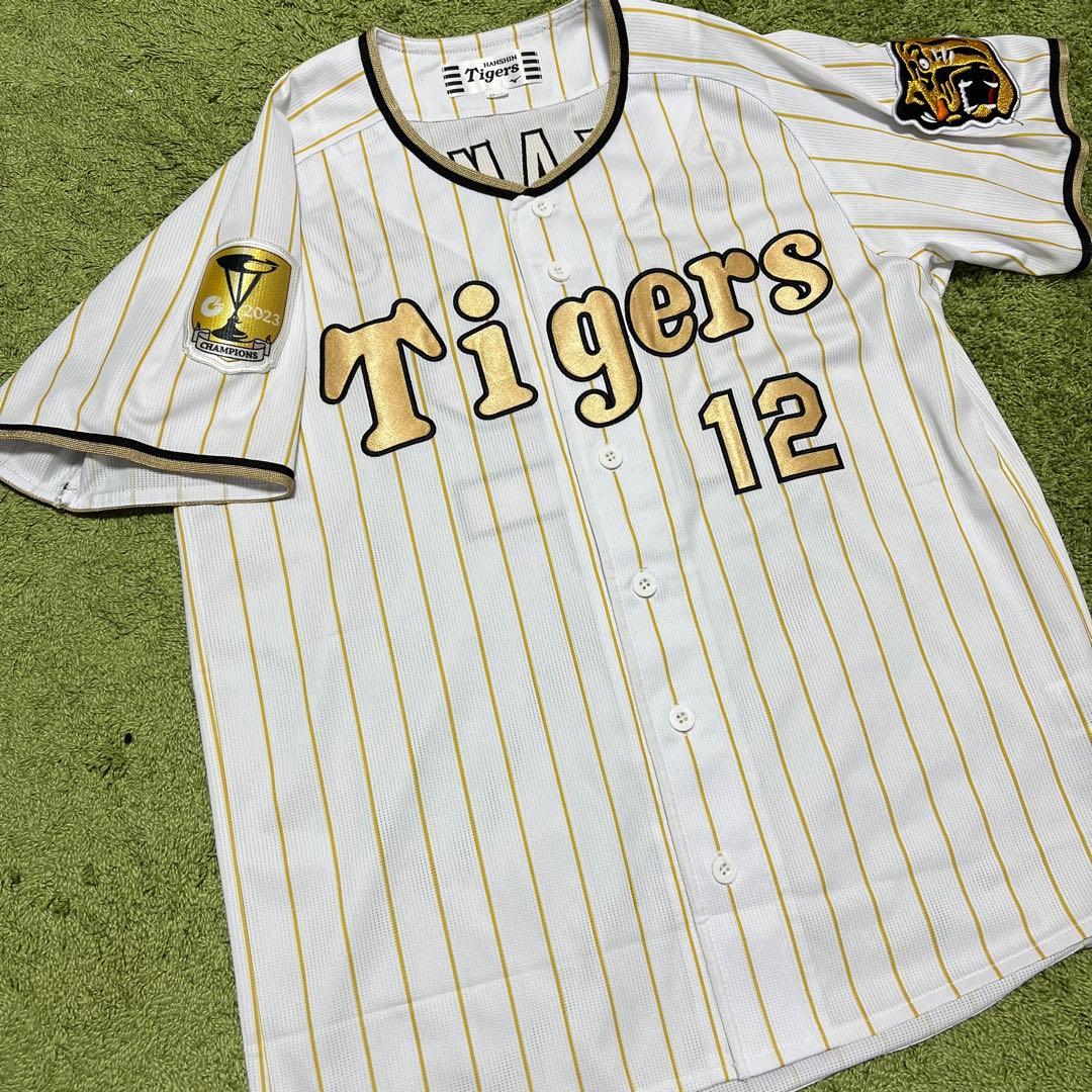 【新品】坂本誠志郎チャンピオンユニフォーム2023阪神タイガース Mサイズ 阪神タイガース 坂本誠志郎 チャンピオンユニフォーム - メルカリ