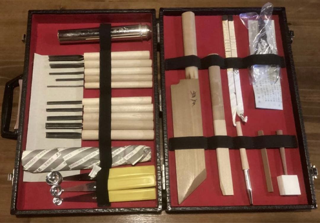 正本総本店むきものセット　最高峰13点セット　新品未使用　割烹　日本料理　板前 正本 ムキモノ 正本 むき物包丁 【通販モノタロウ】