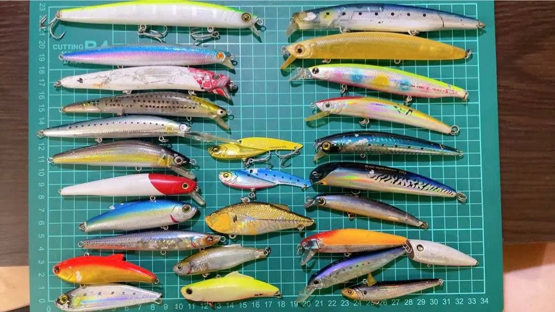 シーバスルアー引退セット ブルーブルー ジャンプライズなど シーバス