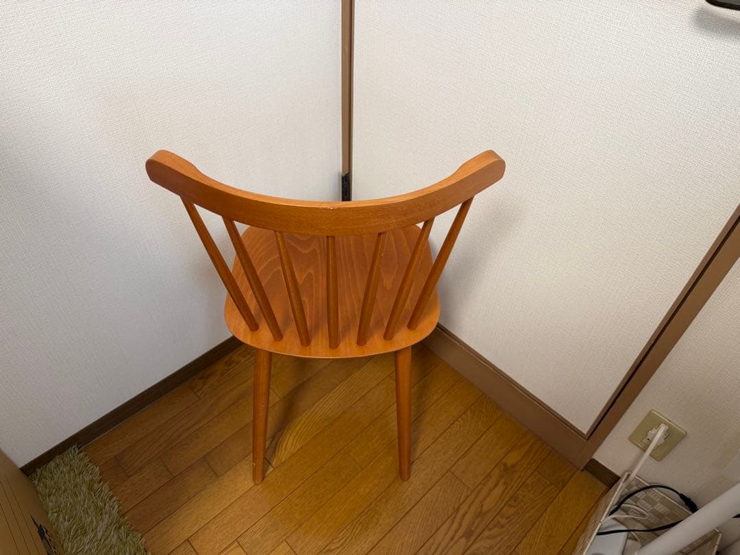 廃盤 TON ダイニングチェア unico 木製 北欧テイスト 椅子 2脚セット