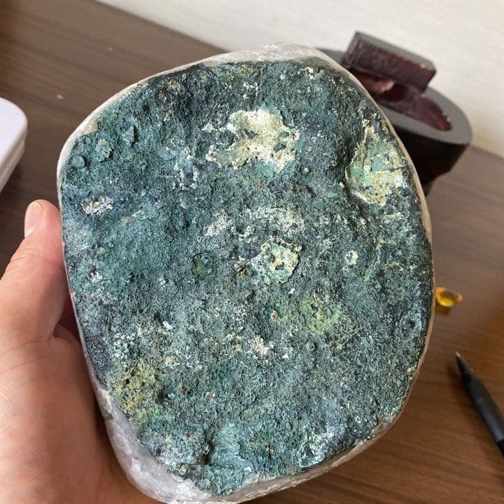 極上】ブラジル產超大晶體アメジストクラスター原石（幸運