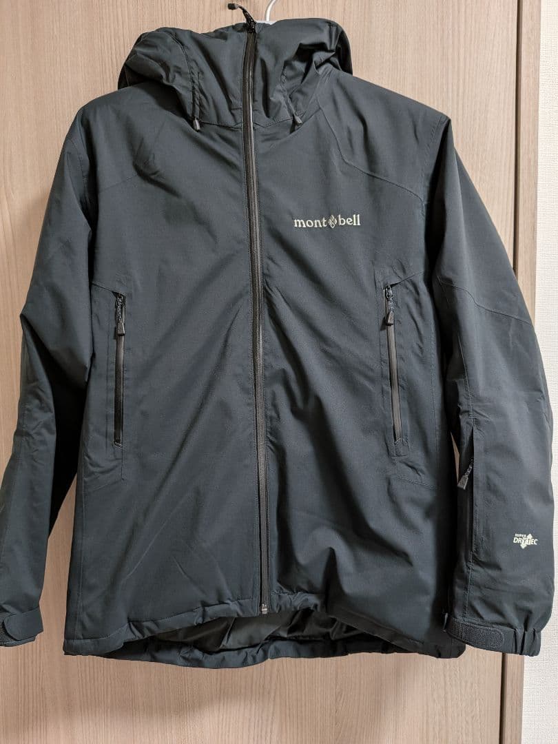 モンベル　パウダーステップパーカ　ブラック　M パウダーステップ パーカ Men's｜モンベル