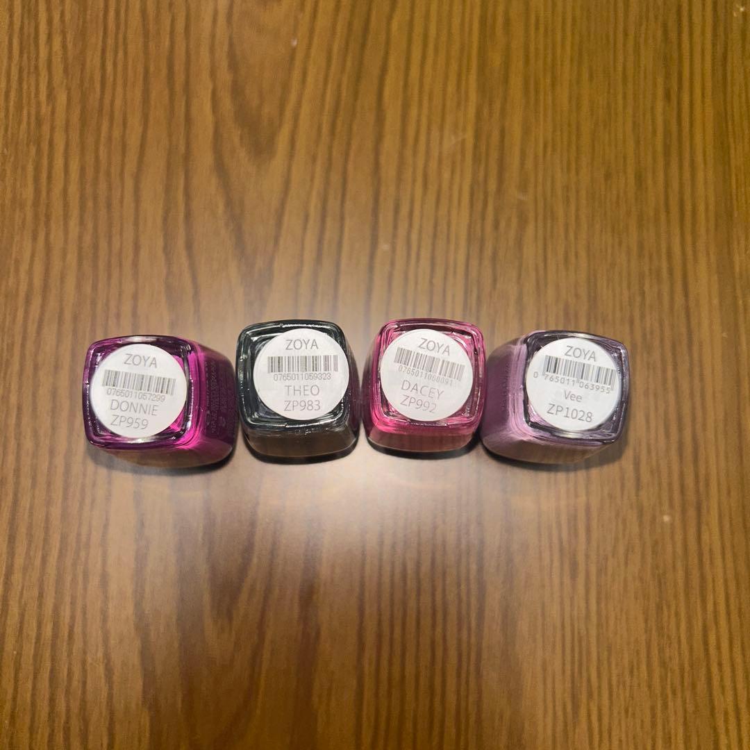 Zoya ネイルカラー 8色セット バラ売り可 - メルカリ